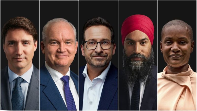 بالفيديو..أخر مناظرة لرؤساء أحزاب كندا قبل الانتخابات