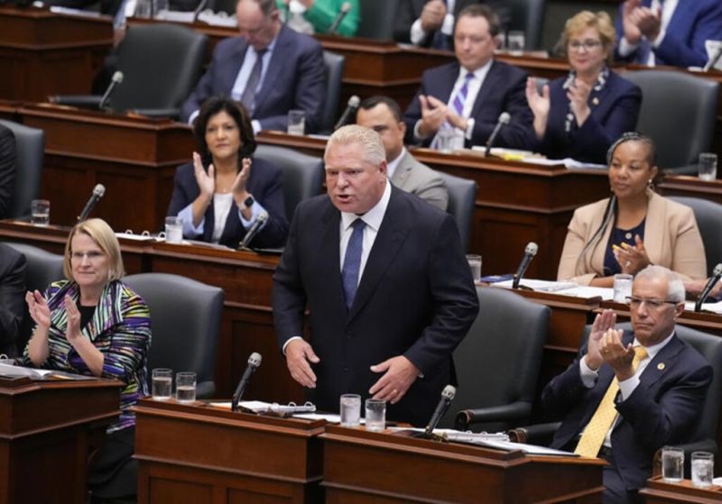 أعضاء البرلمان في أونتاريو يصوتون بالإجماع على حق إسرائيل في الدفاع عن نفسها