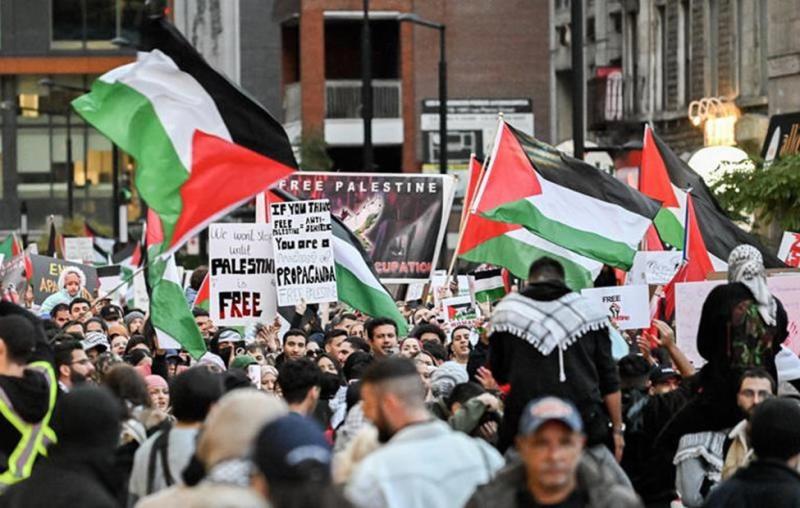القضاء يمنع المتظاهرين المؤيدين لفلسطين بالاقتراب من الكنيست ومباني الجالية اليهودية