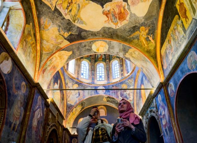 كنيسة المخلص في خورا الأرثوذكسية تحولت إلى مسجد في إسطنبول