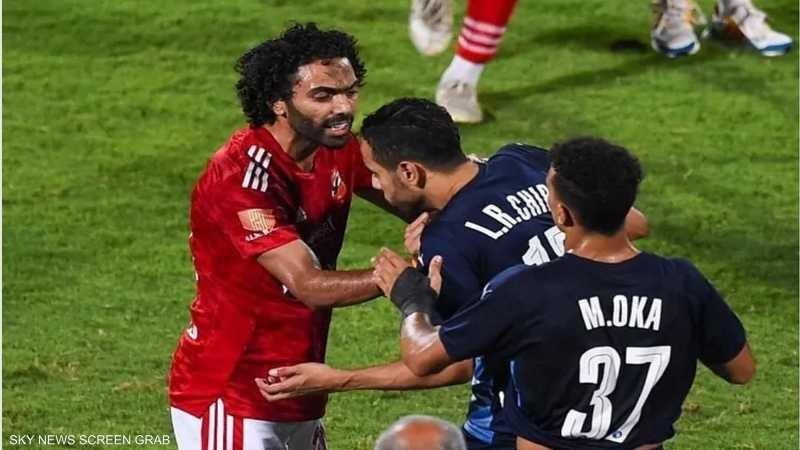 حكم بالحبس على لاعب الأهلي الشحات بعد ”صفع” الشيبي